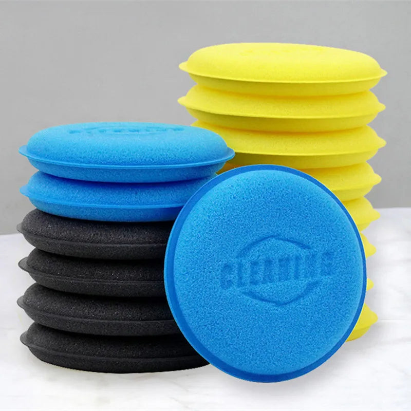 12Pcs Car Foam Sponge Wax Applicator Pads