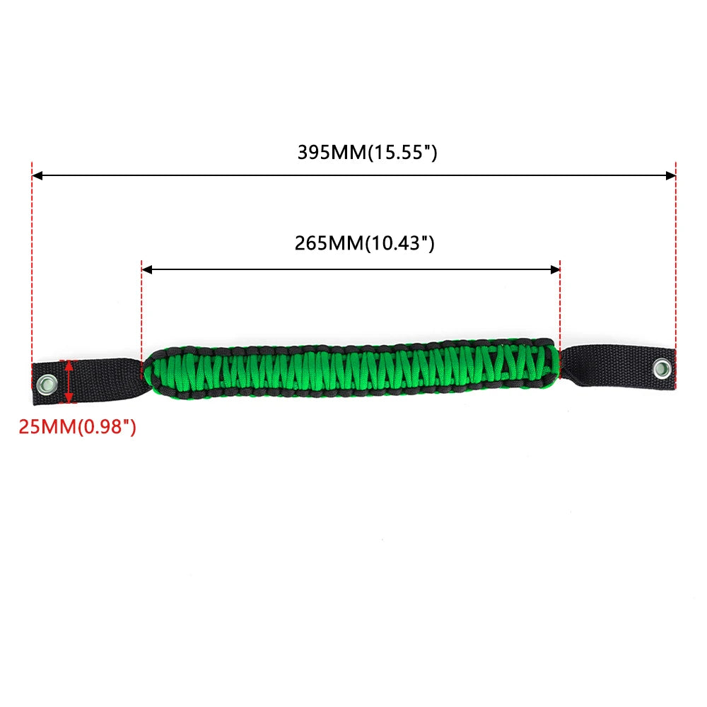 Paracord Grab Handles ( Bronco or Jeep)
