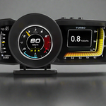 Race HUD Multi-Function Dashboard Head Up Display OBD2+GPS Smart Speedometer Auto Gauge Alarm System Turbo Boost