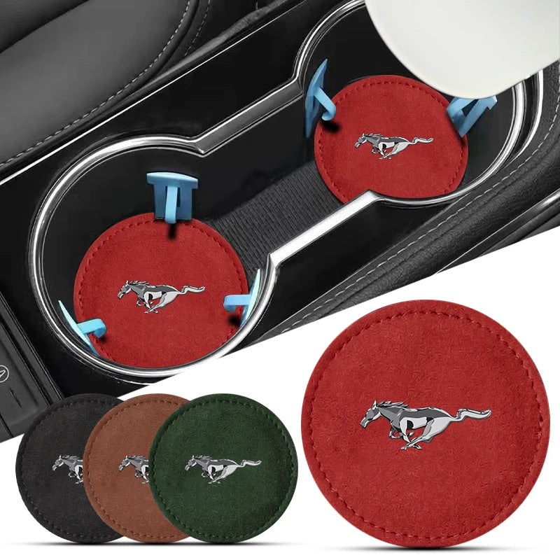Mustang Cup Holder Coaster – Custom Fit Interior Accessory