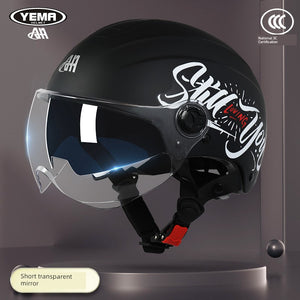 Yema Women's Half Mask Racing Helmet