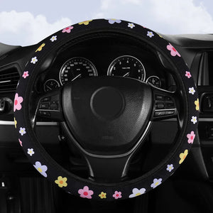 Flower Steering Wheel Cover