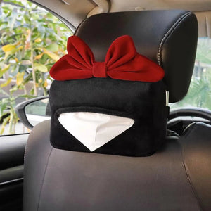 Women's Bow Car Pillow Set