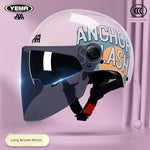 Yema Women's Half Mask Racing Helmet