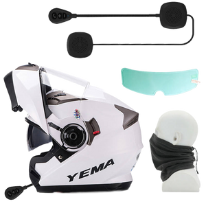 Yema Men's Bluetooth Modular Racing Helmet