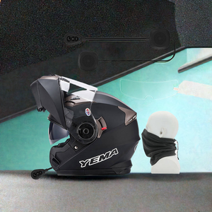 Yema Men's Bluetooth Modular Racing Helmet